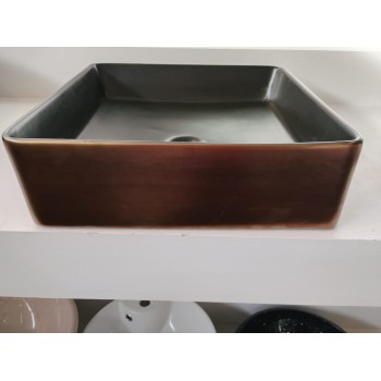 LAVABO PORCELANA CUADR...